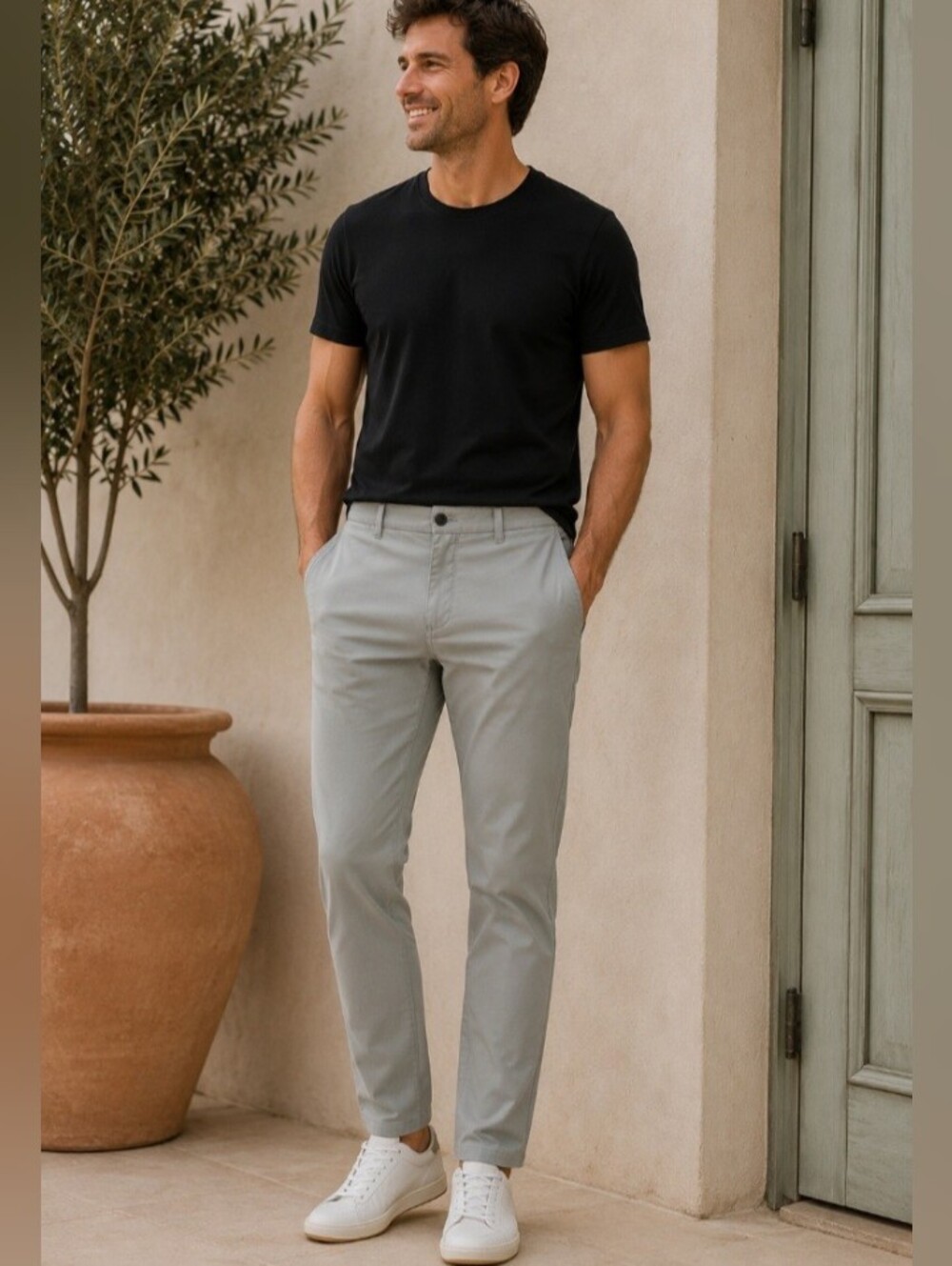 Vuori Men's Size 34 Gray Meta Pant Pants